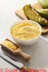 Farine de banane verte