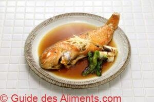 Poisson-rasoir à points noirs cuit