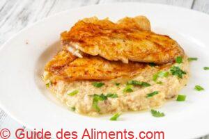 Poisson frit avec skordalia