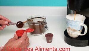 capsule de café écologiques réutilisable