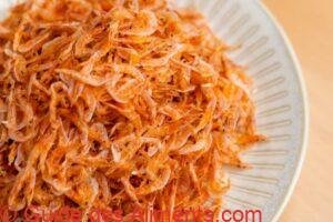 crevettes sakura s&eacute;ch&eacute;es