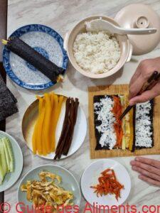 gimbap ou kimbap