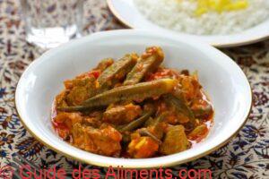 khoresh bamieh, rago&ucirc;t de gombo iranien