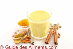 Gold milk, lait d`or