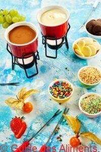 fondue au chocolat