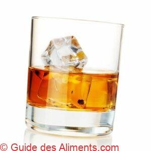 Whisky avec gla&ccedil;ons