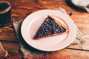 tarte aux baies d'amélanchier