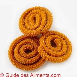 Chakli frits croquants