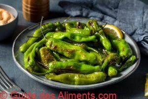 Piments Shishito rôtis