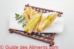 Tempura japonais avec urui