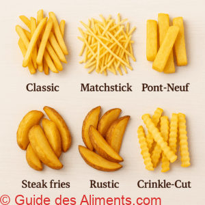TYPES DE FRITES