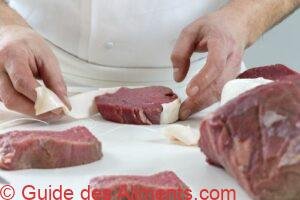 tournedos - larder