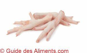 pattes de poulet