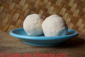 farine de sago humide pour faire de la pap&eacute;da