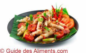pattes de poulet