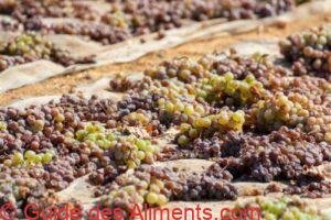 S&eacute;chage traditionnel de raisins pedro ximenez