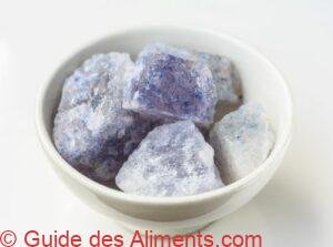 Sel bleu de Perse