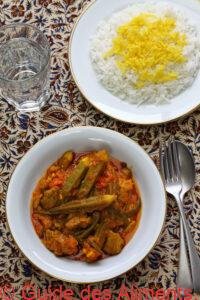 Khoresh bamieh