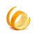 zeste d'orange